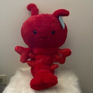 BRAND NEW STUFF ANIMAL CHEEKS LIGHT UP! NWT!
